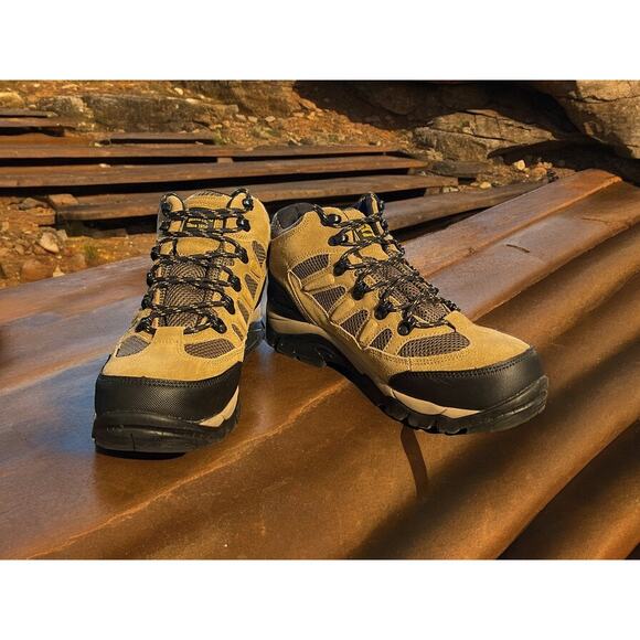 New Red Head Blain Steel-Toe Men's Work Boots Brown Size 10M New With Tags - Picture 3 of 5